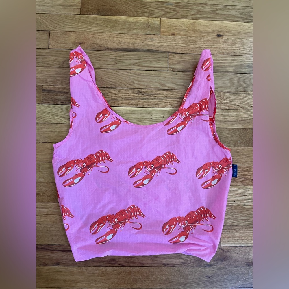 Standard Baggu Pink Lobster